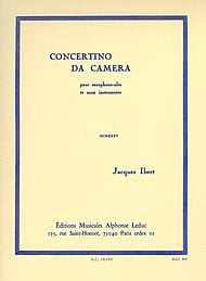 cover CONCERTINO DA CAMERA ALTO SAX SOLO cover